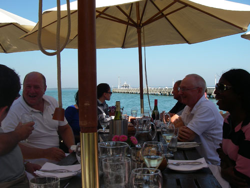 Enjoying A Good Meal With Friends C2ribs Corporate And Team Building