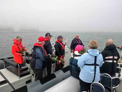 Scattering of Ashes At Sea